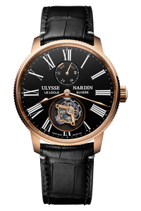 Marine Torpilleur Tourbillon 42mm Rose Gold