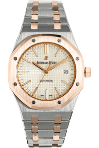 Royal Oak Rose Gold and Stainless Steel Automatic