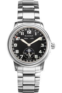 Leman Complete Calendar Moonphase Stainless Steel Automatic