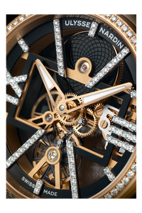 Blast Skeleton X 42mm Rose Gold