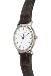 Calatrava Reference 3802 White Gold Automatic