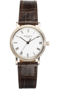 Calatrava Reference 3802 White Gold Automatic