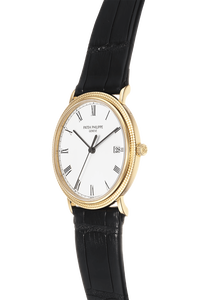 Calatrava Reference 3944 Yellow Gold Quartz