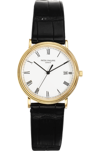 Calatrava Reference 3944 Yellow Gold Quartz