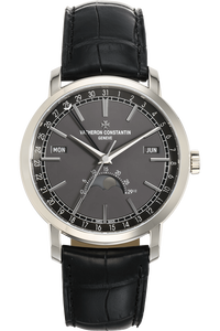Traditionnelle Complete Calendar White Gold Automatic
