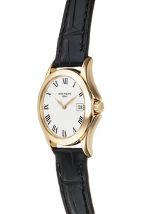Calatrava Reference 4906 Yellow Gold Quartz