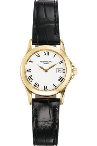 Calatrava Reference 4906 Yellow Gold Quartz