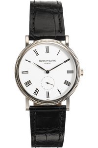 Calatrava Reference 5116 White Gold Manual