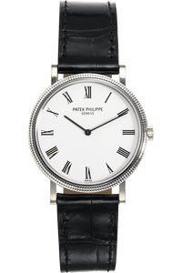 Calatrava Reference 5120 White Gold Automatic