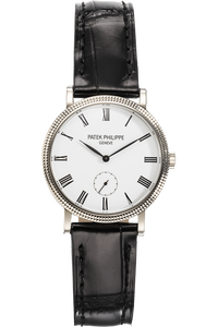 Calatrava Reference 7119 White Gold Manual