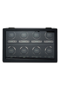 British Racing 8 Piece Watch Winder Black