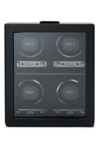 British Racing 4 Piece Watch Winder Black