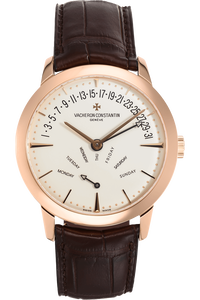 Patrimony Retrograde Day-Date Rose Gold Automatic