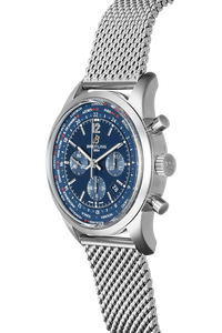 Transocean Chronograph Unitime Stainless Steel Automatic