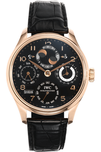 Portuguese Perpetual Calendar Hemisphere Moonphase Rose Gold Automatic