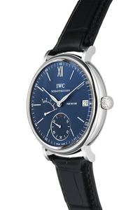 Portofino Hand-Wound Eight Days Stainless Steel Manual