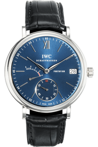 Portofino Hand-Wound Eight Days Stainless Steel Manual