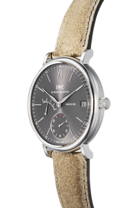Portofino Hand-Wound Eight Days Stainless Steel Manual