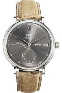 Portofino Hand-Wound Eight Days Stainless Steel Manual