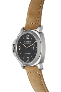 Luminor Destro Otto Giorni Stainless Steel Manual