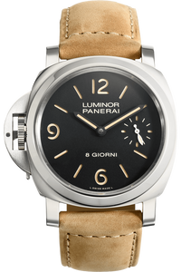 Luminor Destro Otto Giorni Stainless Steel Manual