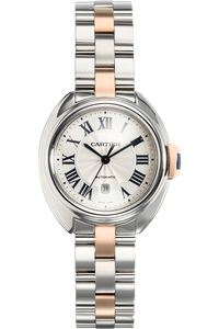 Cle de Cartier Rose Gold and Stainless Steel Automatic