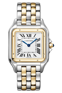 Panth&egrave;re de Cartier, Yellow Gold & Steel, Large