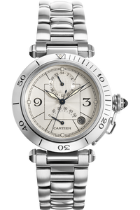 Pasha GMT Power Reserve Stainless Steel Automatic