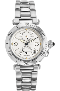 Pasha GMT Power Reserve Stainless Steel Automatic