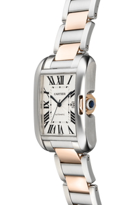 Tank Anglaise XL Rose Gold and Stainless Steel Automatic