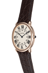 Ronde Solo Louis Cartier Rose Gold Manual