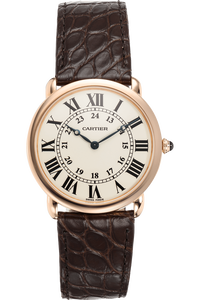 Ronde Solo Louis Cartier Rose Gold Manual