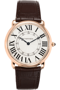 Ronde Louis Cartier Rose Gold Manual