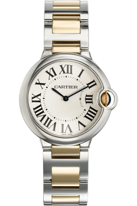 Ballon Bleu Yellow Gold and Stainless Steel Quartz