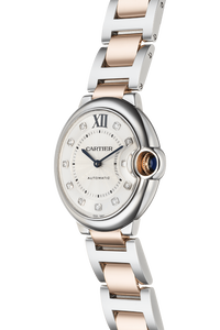 Ballon Bleu Rose Gold and Stainless Steel Automatic